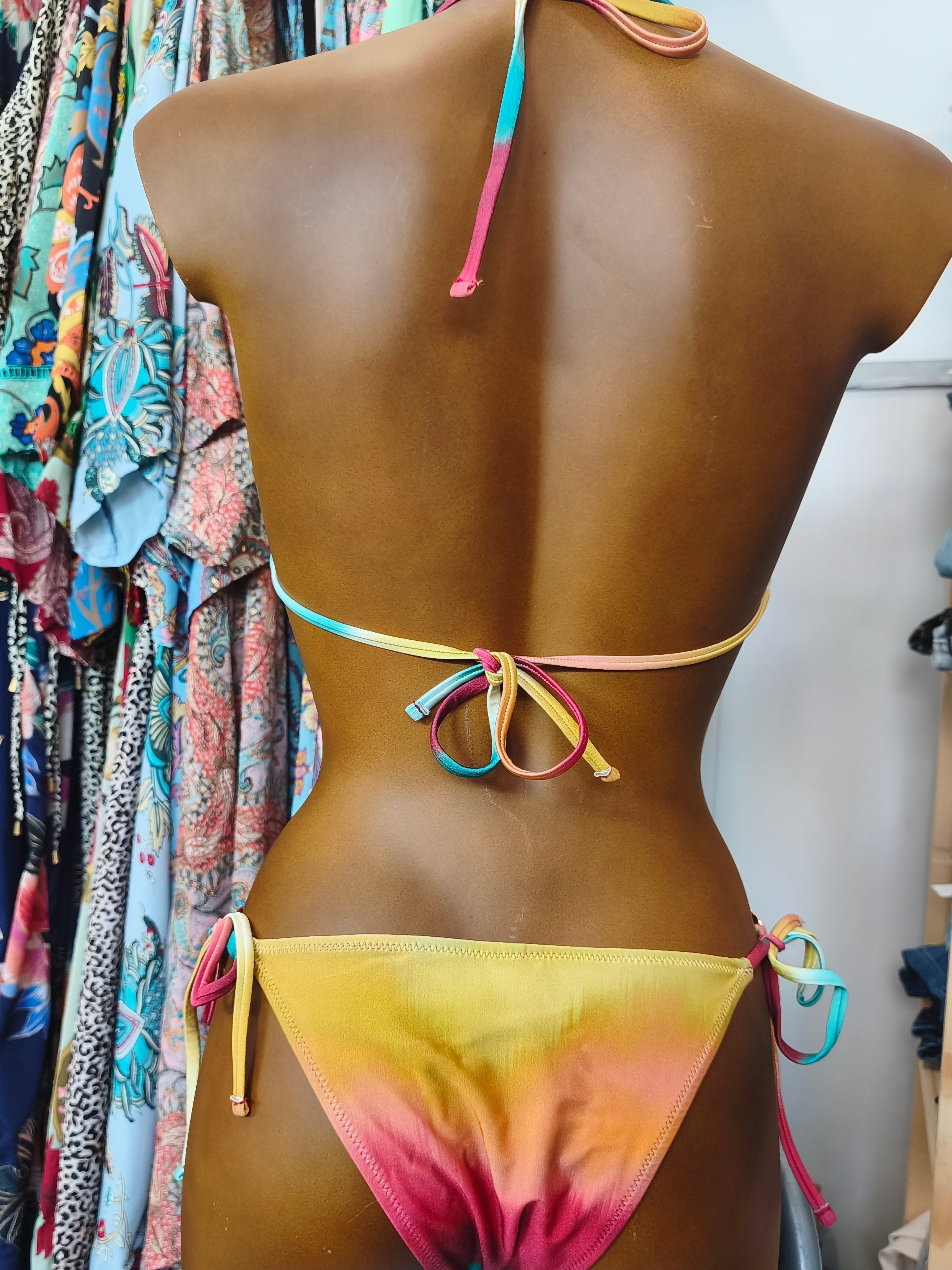 Bikini Halter Boreal para Mujer MULTICOLOR