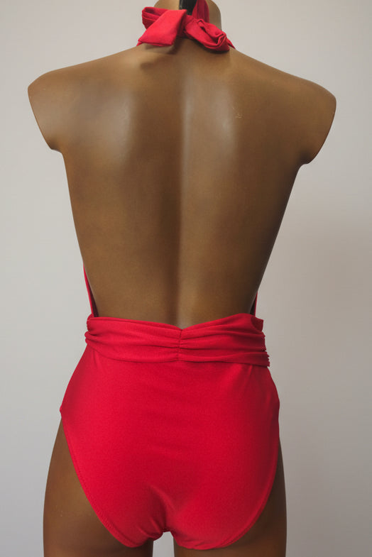 ADMAS Bañador Halter Paradise Beach para Mujer