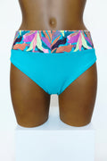 Braga bikini reductora alta hojas