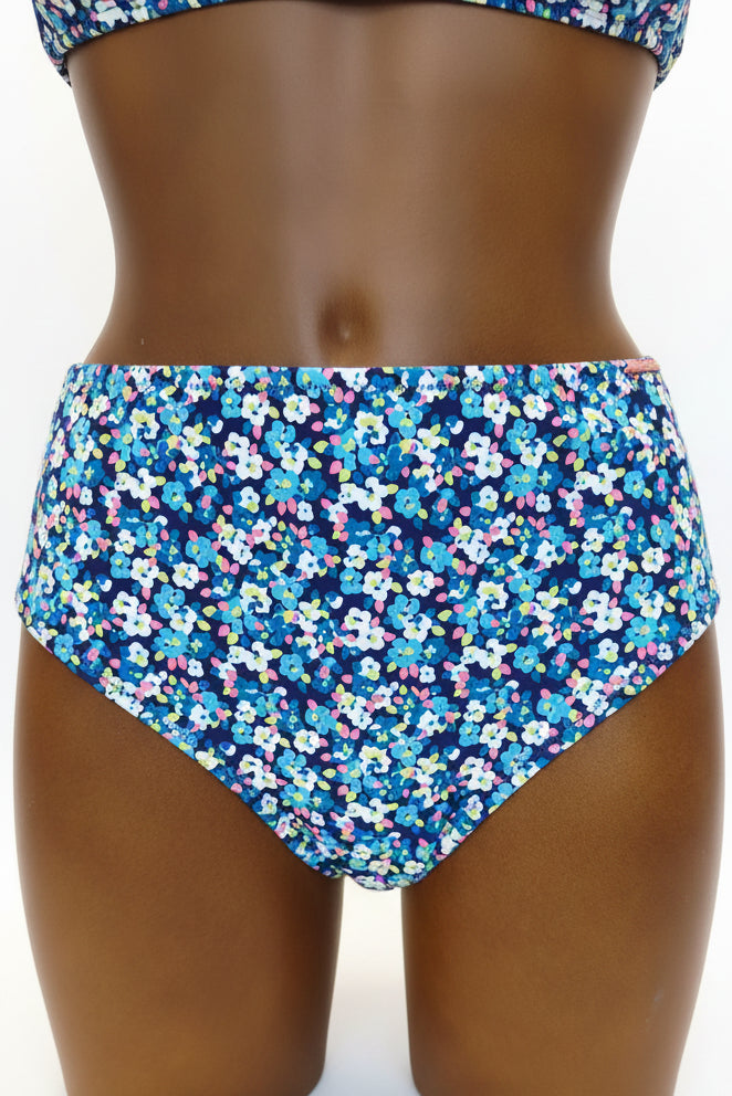 Braga bikini reductora alta liberty azul