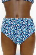 Braga bikini reductora alta liberty azul